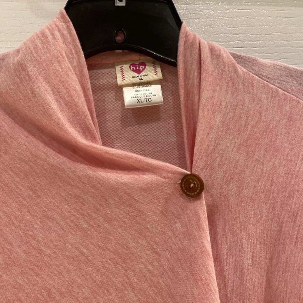 Girls draped sweater